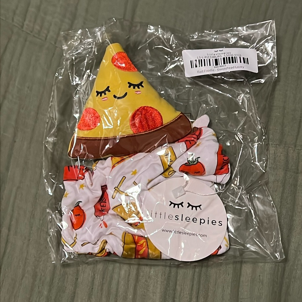 NEW!!  Fast Foodie Sleepyhead Lovey